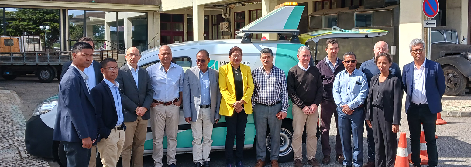Visita da Delegação do Ministério das Obras Públicas de Timor-Leste