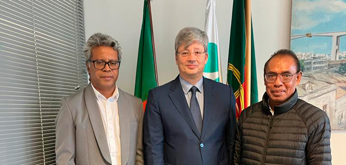 Delegação do Ministério das Obras Públicas de Timor-Leste visita a IP