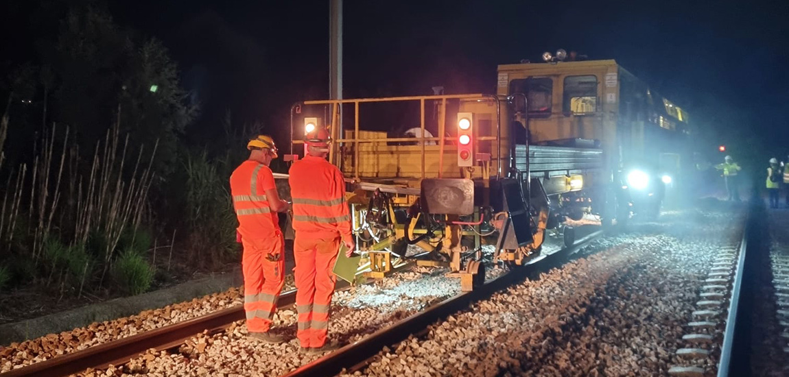 Trabalhos linha do Norte