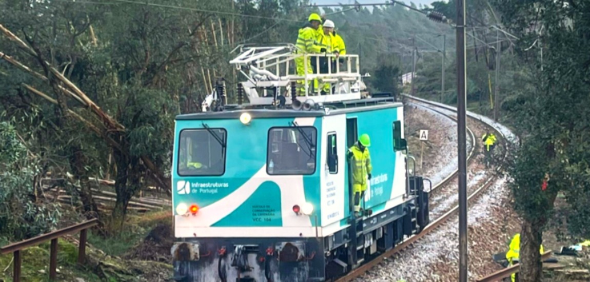 Infraestruturas de Portugal: a força de quem está no terreno em dias de tempestade