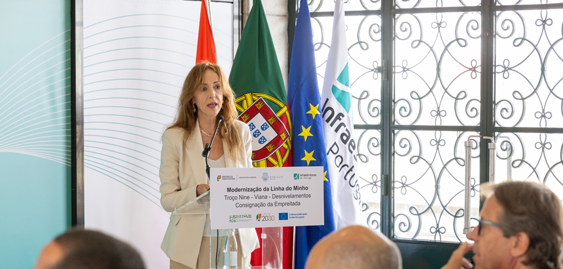 Vogal do Conselho de Administração da IP, Maria Helena Campos.