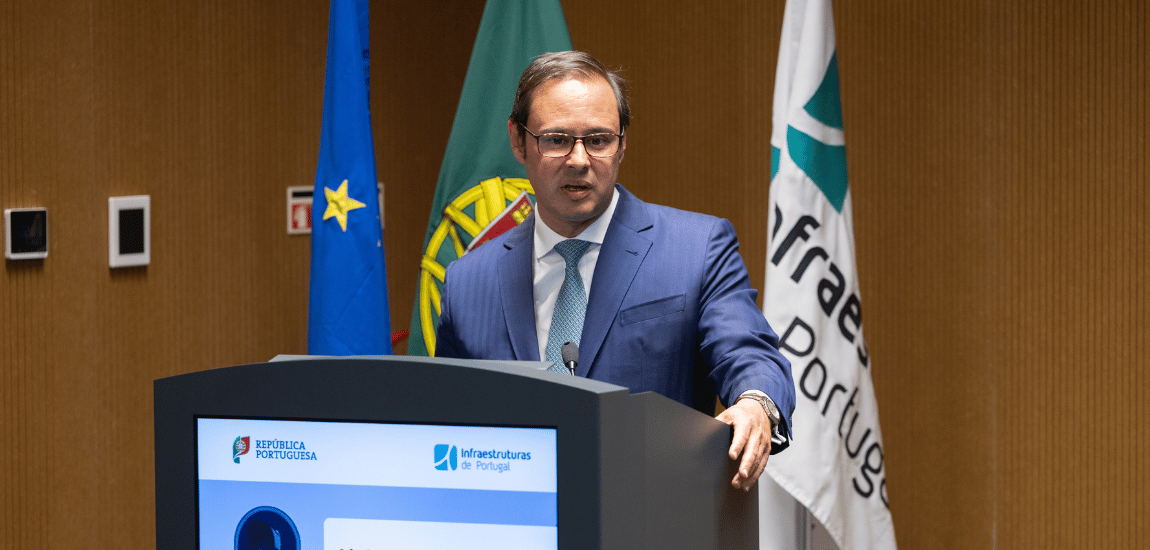 Secretário de Estado das Infraestruturas, Hugo Espírito Santo