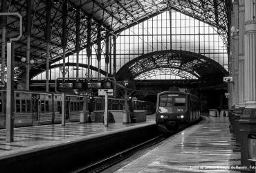 Linha de Sintra. Estação do Rossio. Fotografia de Luís Sá Fernandes 