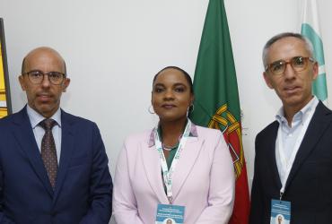 sessão de capacitação com Dirigentes de Moçambique