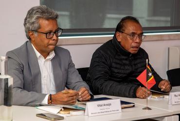 Delegação do Ministério das Obras Públicas de Timor-Leste visita a IP