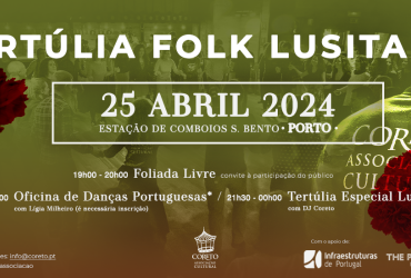 Tertúlia Especial Folk na Estação de São Bento