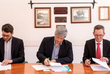 Imagem - IP celebra uma Carta de Intenções com a Compagnie des Signaux – CSEE e com a SYSTRA